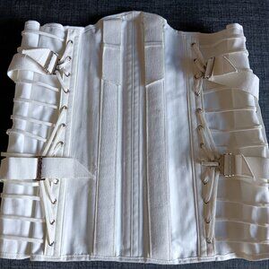 Vintage Airway Surgical Corset: Sacro-Lumbar Support, Steel Boned, Hip 28